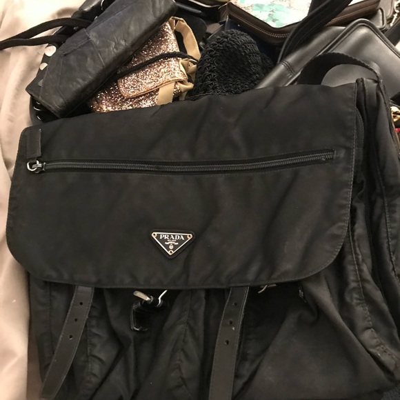 Prada Black Nylon Messenger Bag - Picture 1 of 7
